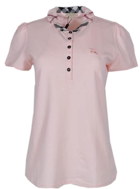 burberry brit damen shirt rosa|Burberry cropped shirt.